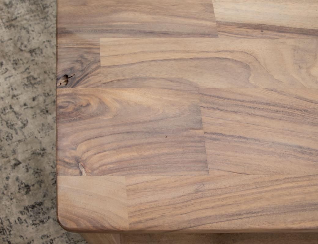 NATURAL PAROTA DELUXE COCKTAIL TABLE