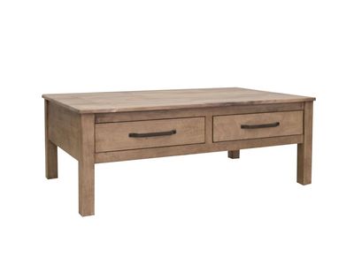 NATURAL PAROTA 4 DRAWER COCKTAIL TABLE