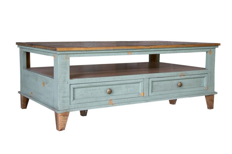 TOSCANA 4 DRAWER COCKTAIL TABLE