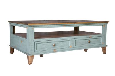 TOSCANA 4 DRAWER COCKTAIL TABLE