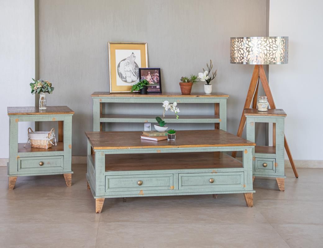 TOSCANA 4 DRAWER COCKTAIL TABLE