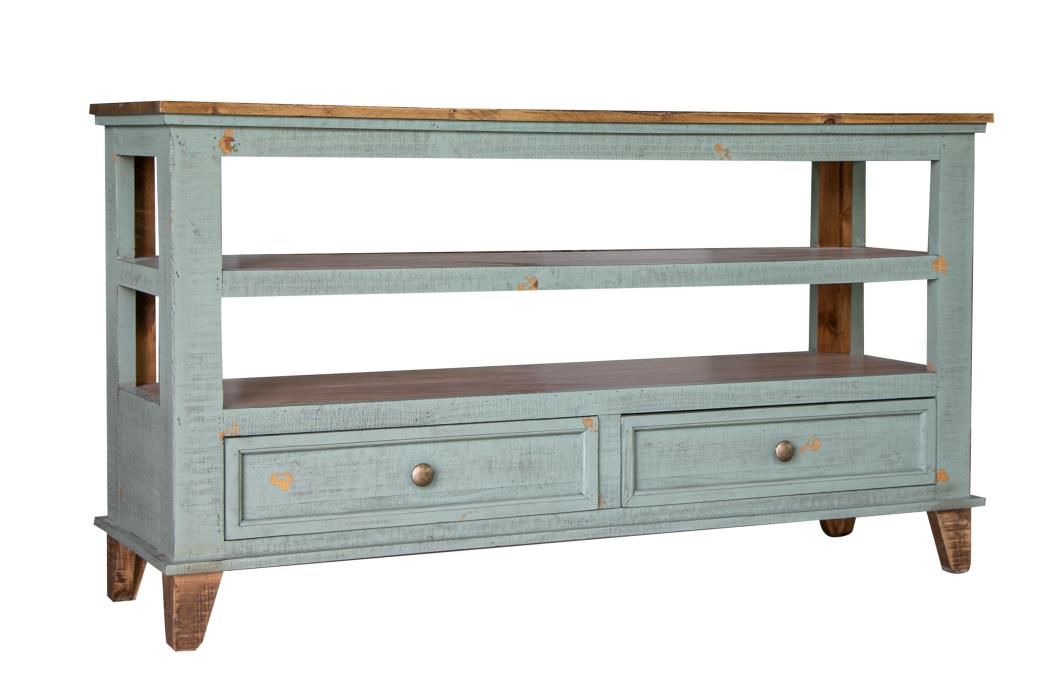 TOSCANA 2 DRAWER SOFA TABLE