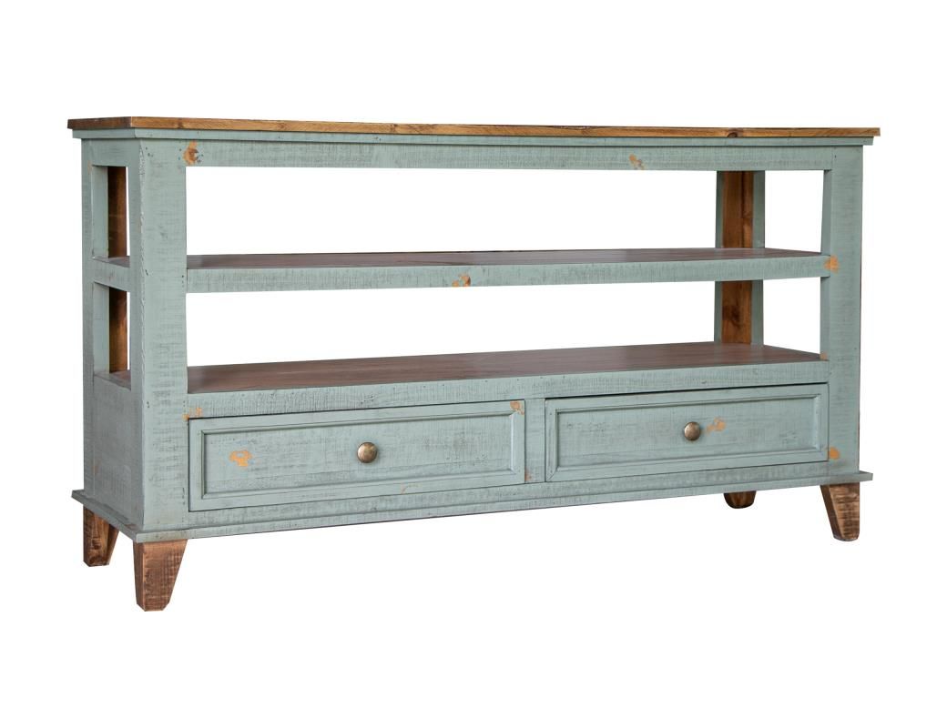TOSCANA 2 DRAWER SOFA TABLE