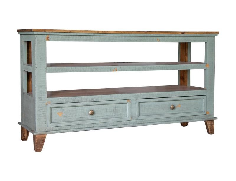 TOSCANA 2 DRAWER SOFA TABLE
