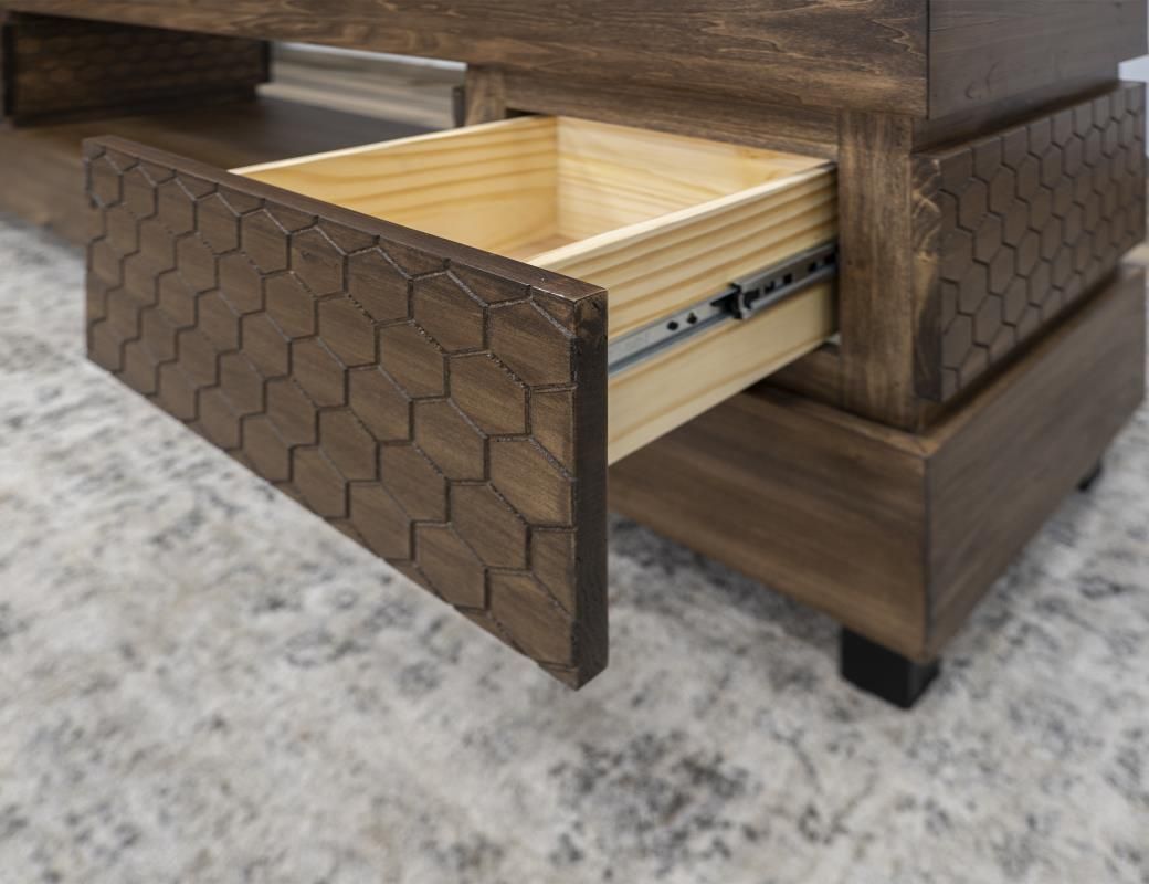 HONEY 2 DRAWER TV STAND