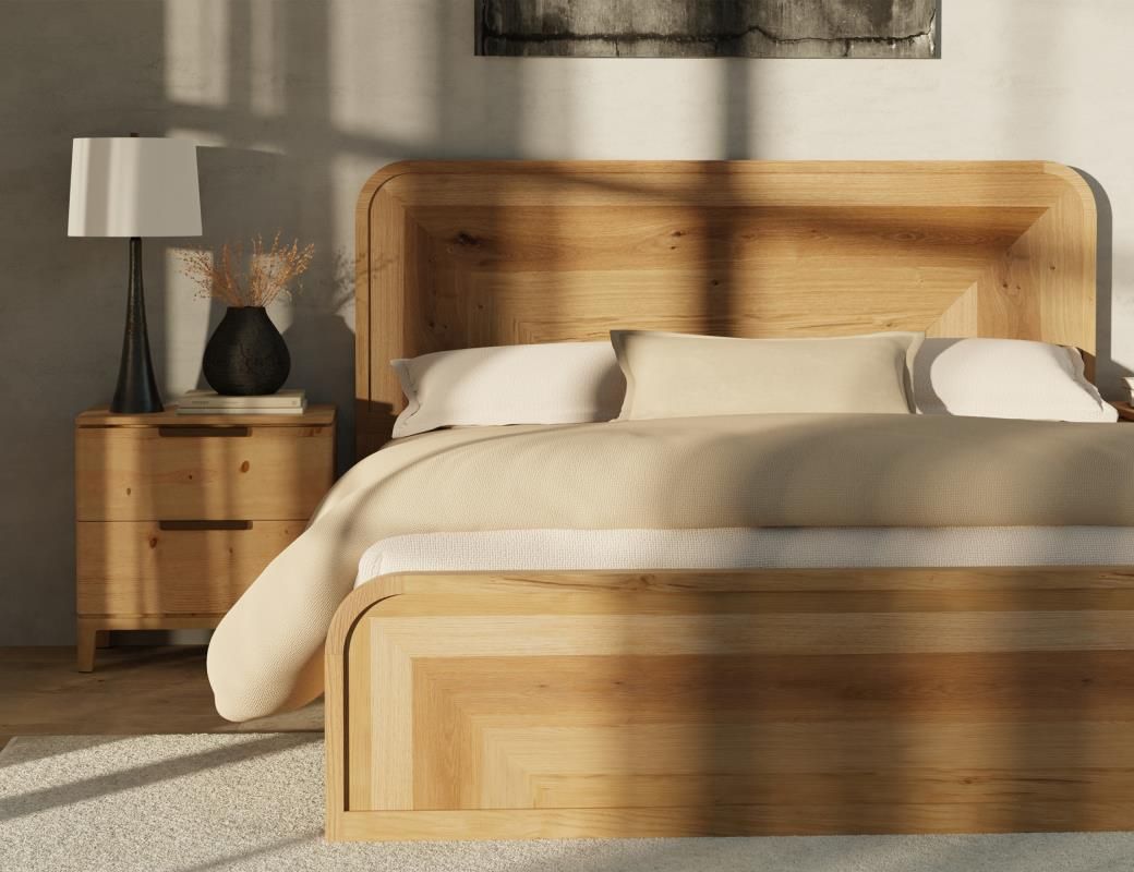SANTA ROSA KING BEDROOM SET WITH 2 NIGHTSTANDS &amp; 1 6 DRAWER DRESSER