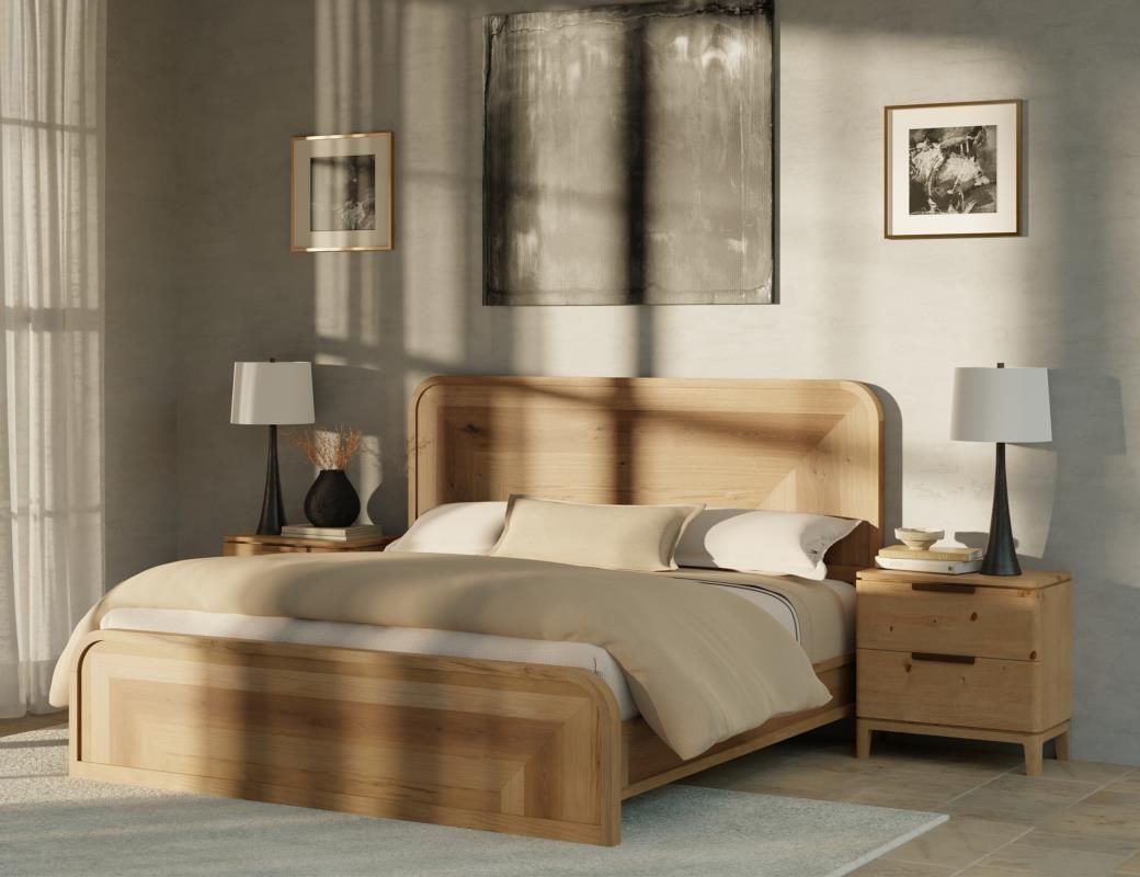 SANTA ROSA KING BEDROOM SET WITH 2 NIGHTSTANDS &amp; 1 6 DRAWER DRESSER