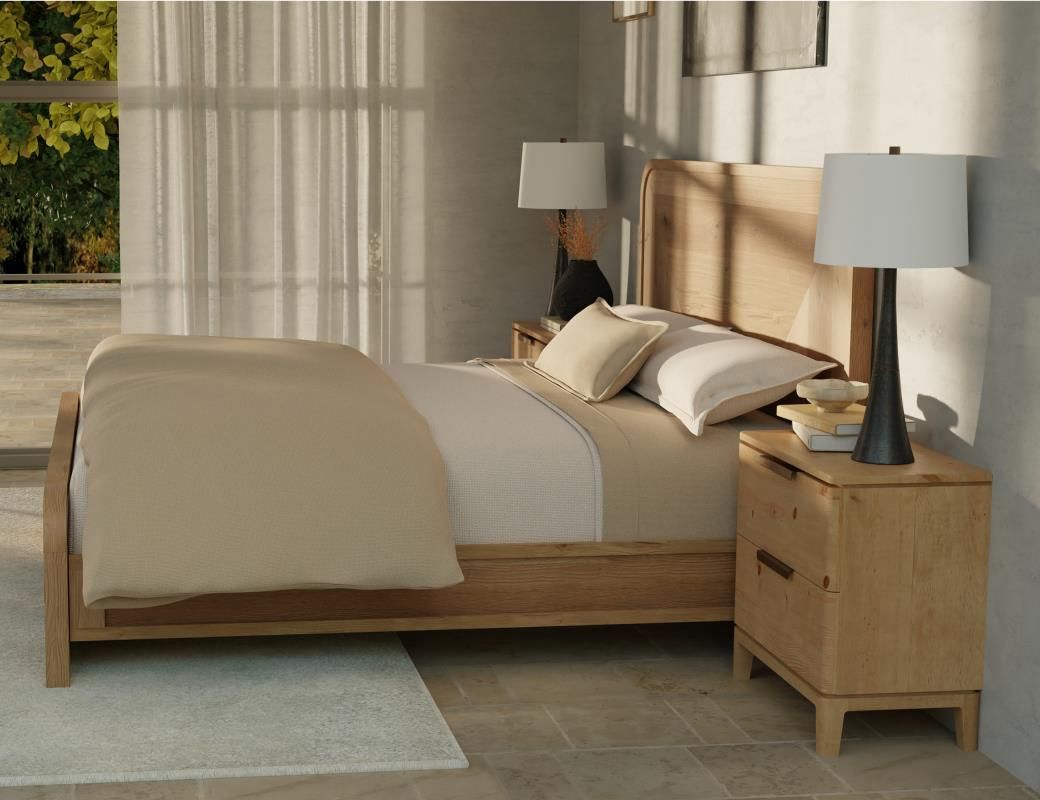 SANTA ROSA KING BEDROOM SET WITH 2 NIGHTSTANDS &amp; 1 6 DRAWER DRESSER