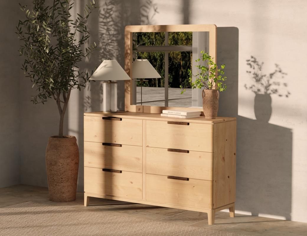 SANTA ROSA 6 DRAWER DRESSER