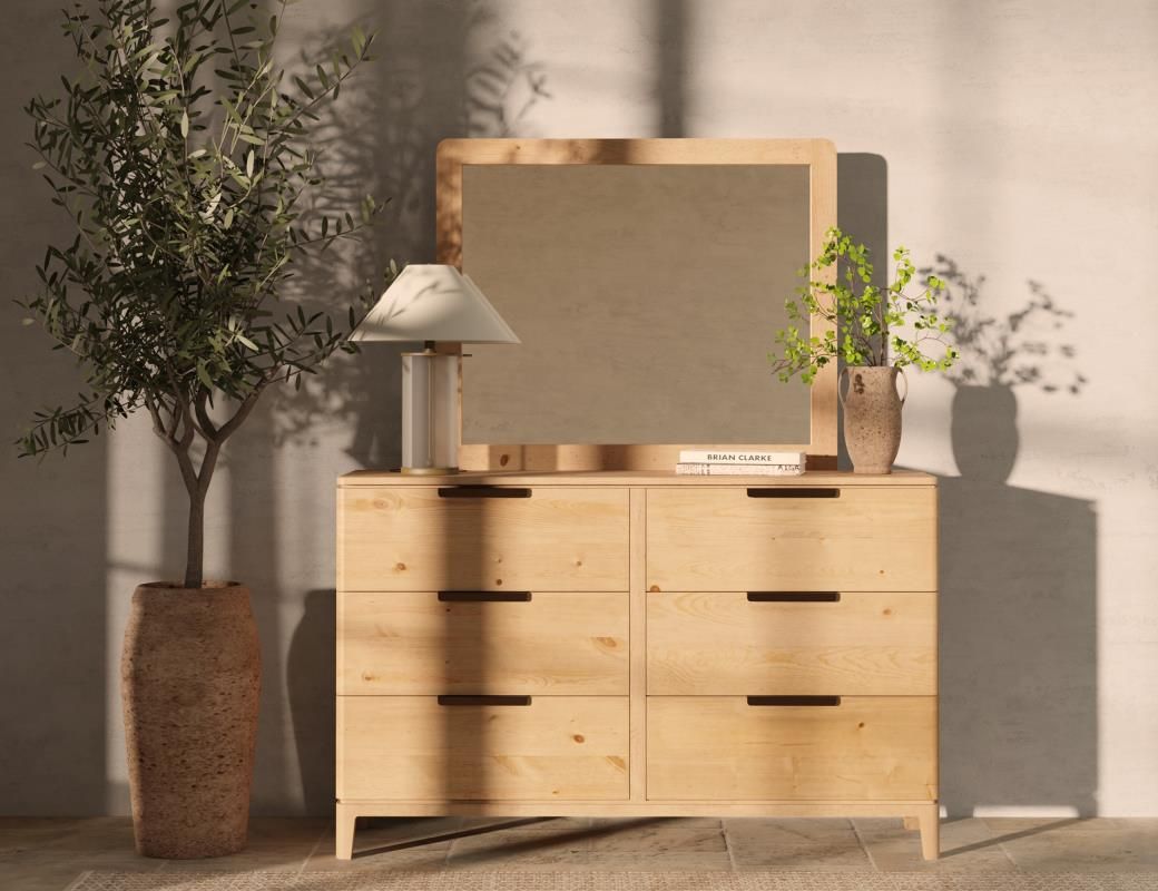 SANTA ROSA 6 DRAWER DRESSER