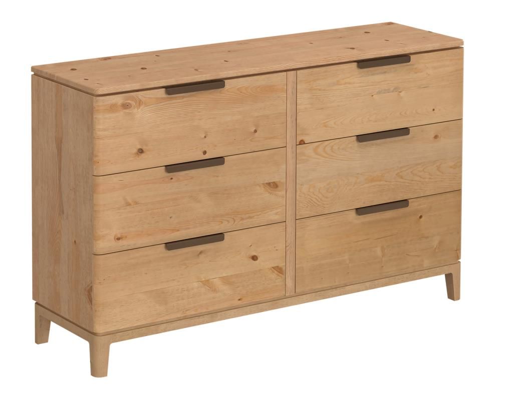 SANTA ROSA 6 DRAWER DRESSER