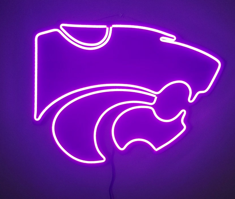 Kansas State / K-State football LED neon sign