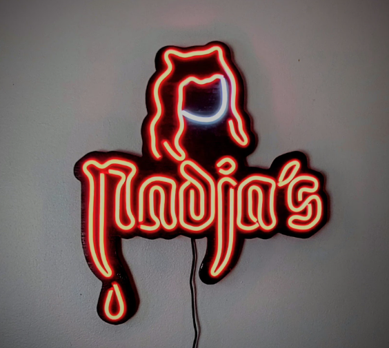 What We Do In The Shadows Nadja's LED neon sign