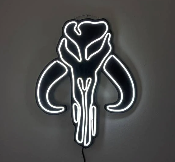 Star Wars Mandalorian Mythosaur LED neon sign