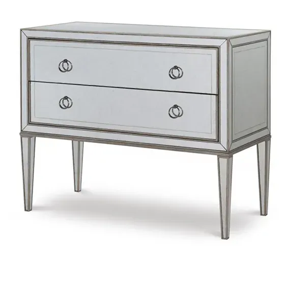 Belfour Mirrored Chest Highland House