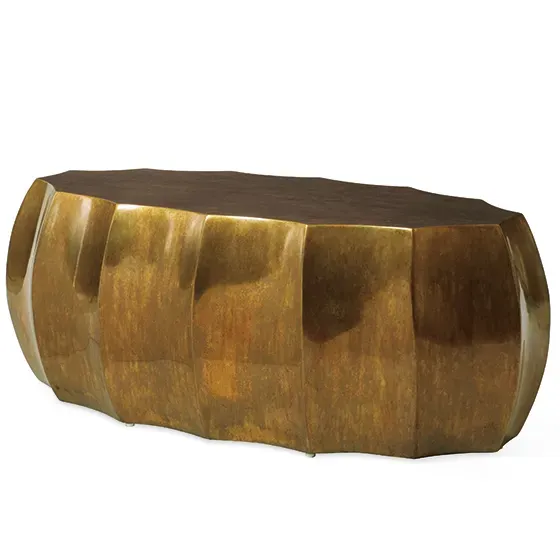 Brass Cocktail Table Century Furniture