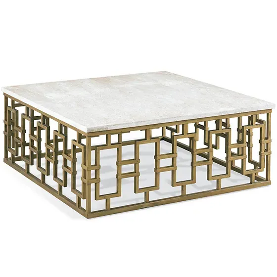 CHICKLET SQUARE COCKTAIL TABLE