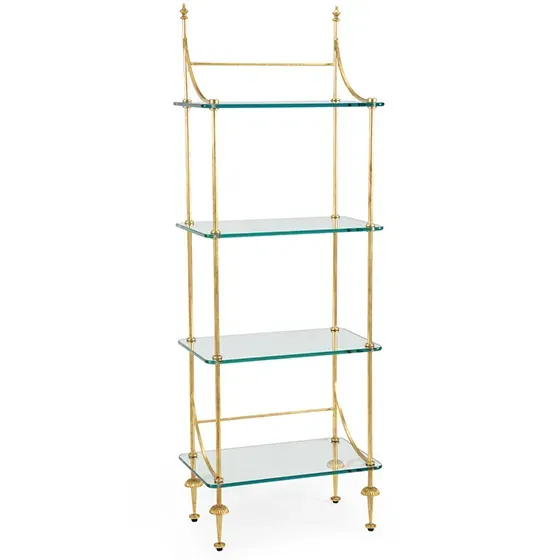 Coleman Etagere - Gold