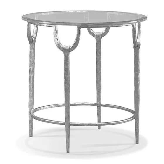 CTH-Sherrill Occasional Living Room Round Lamp Table