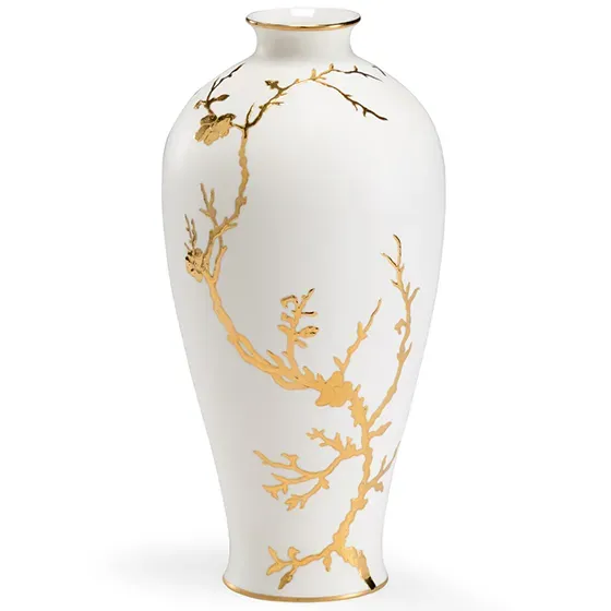 Chelsea House Nanshan Vase Metallic Gold