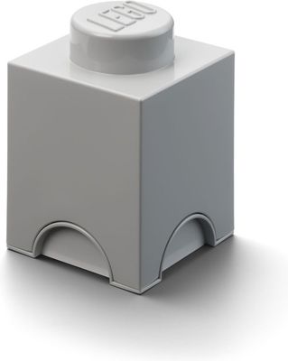 LEGO opbergsteen Brick 1 Grijs