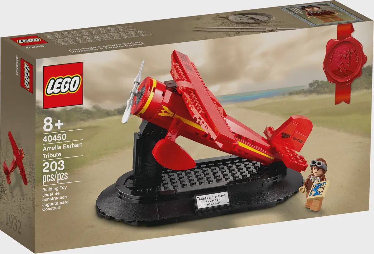 LEGO Promotional Eerbetoon aan Amelia Earhart 40450