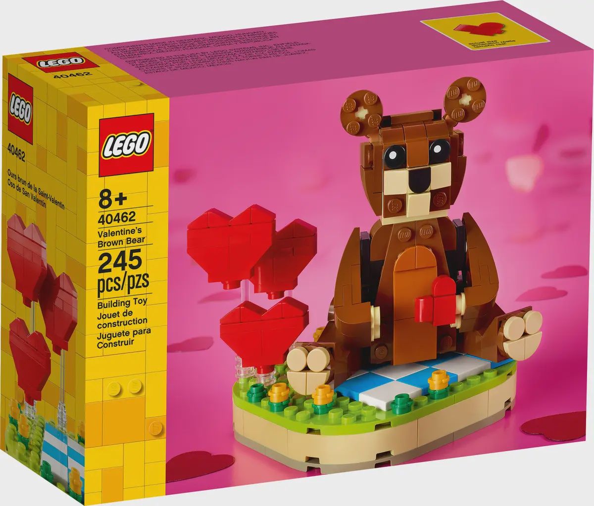LEGO Holiday &amp; Event Bruine valentijnsbeer 40462