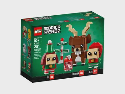 LEGO BrickHeadz Reindeer, Elf &amp; Elfie 40353
