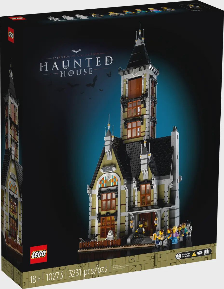 LEGO Icons Spookhuis 10273