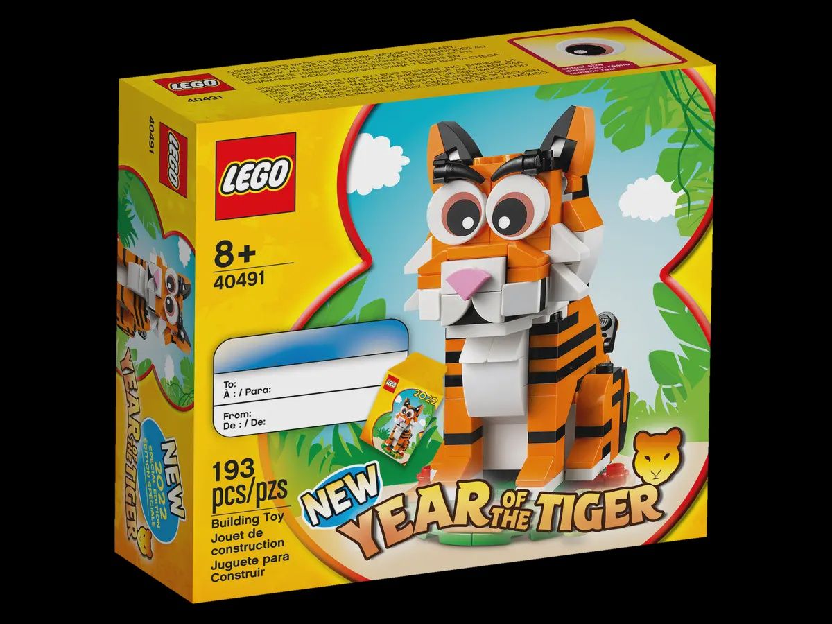 LEGO Holiday &amp; Event  Jaar van de Tijger (Chinees nieuwjaar) 40491