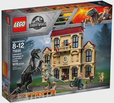 LEGO Jurassic World Indoraptorchaos bij Lockwood Estate 75930