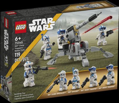 LEGO Star Wars 501st Clone Troopers Battle Pack 75345