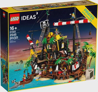 LEGO Ideas Piraten van Barracuda Baai 21322