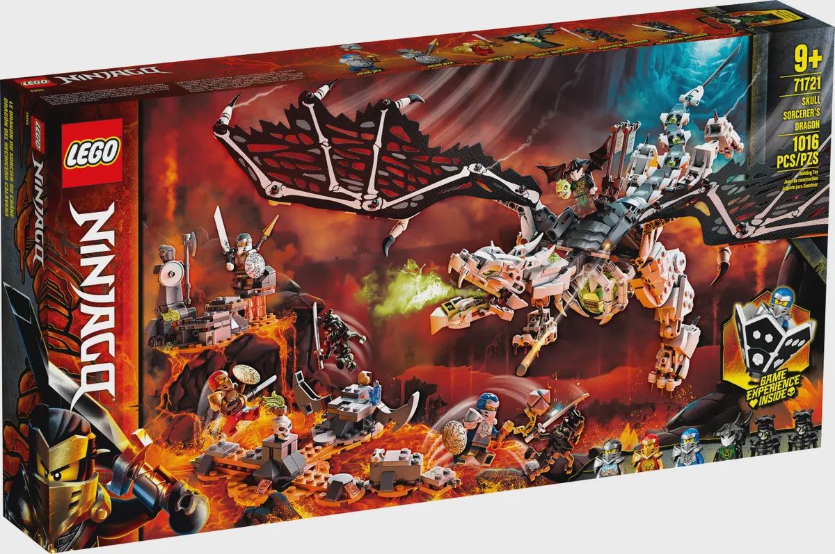 LEGO Ninjago Skull Sorcerer&#39;s Draak 71721