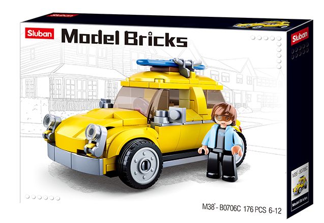 Sluban Model Bricks Klassieke Volksauto M38-B0706C