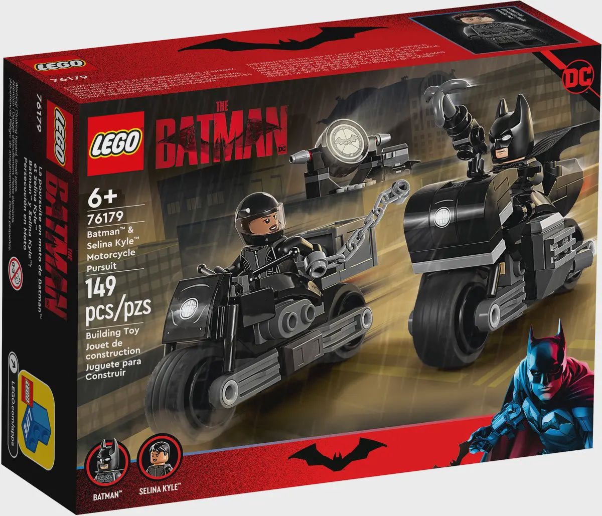 LEGO Super Heroes Batman &amp; Selina Kyle motorachtervolging 76179