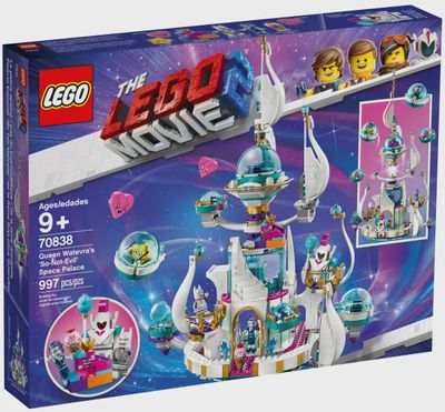 LEGO The Lego Movie 2 Koningin Wiedanook Watdanooks ‘echt-niet-kwaadaardige&#39; ruimtepaleis 70838