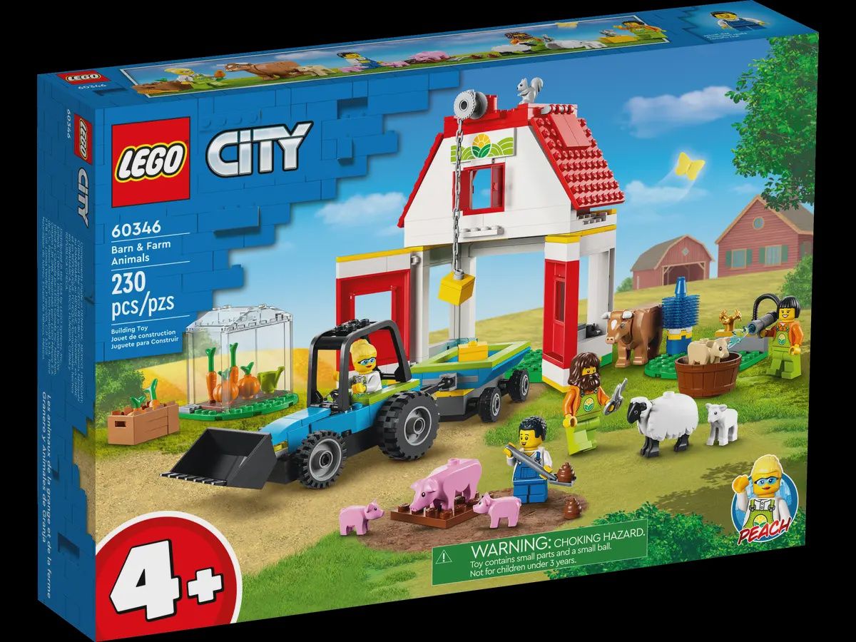 LEGO City Schuur en boerderijdieren 60346