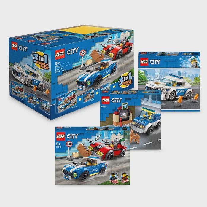 LEGO City City 3 in 1 Bundle Pack (Sets 60239, 60241, en 60242) 66682