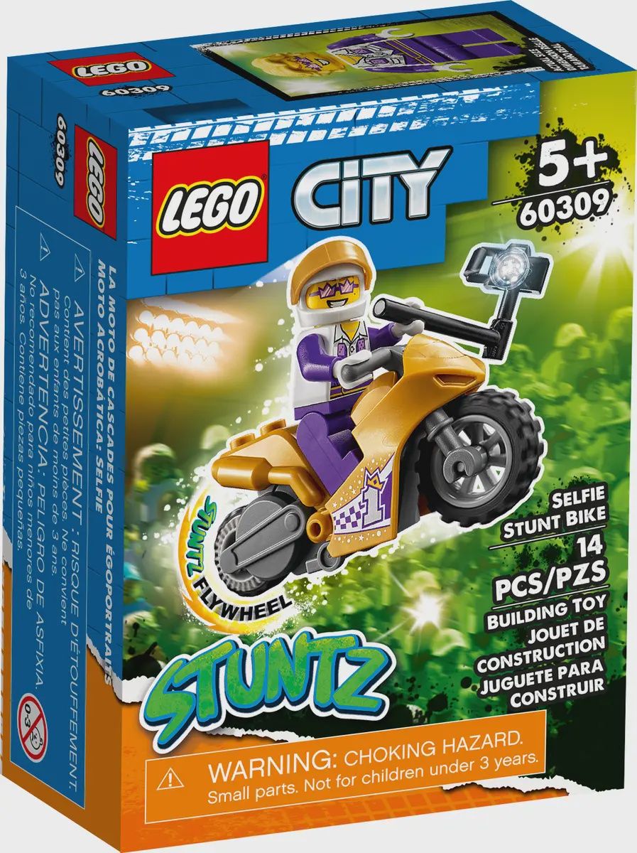 LEGO City Selfie stuntmotor 60309