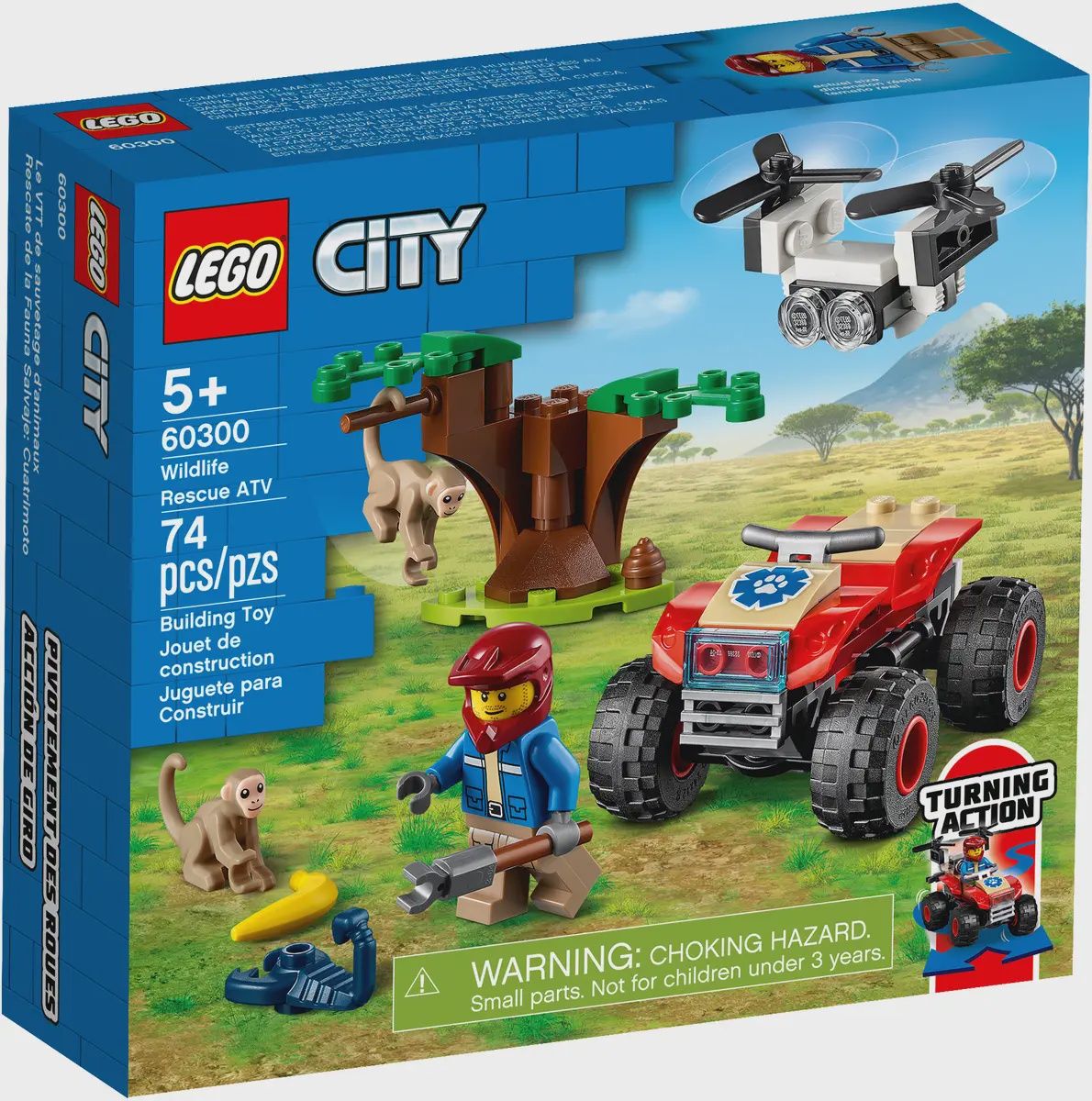 LEGO City Wildlife Rescue ATV 60300