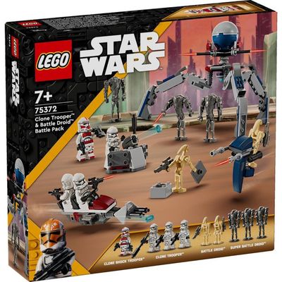 LEGO Star Wars Clone Trooper &amp; Battle Droid Battle Pack 75372