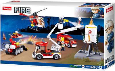 Sluban Fire Brandweer set M38-B0811