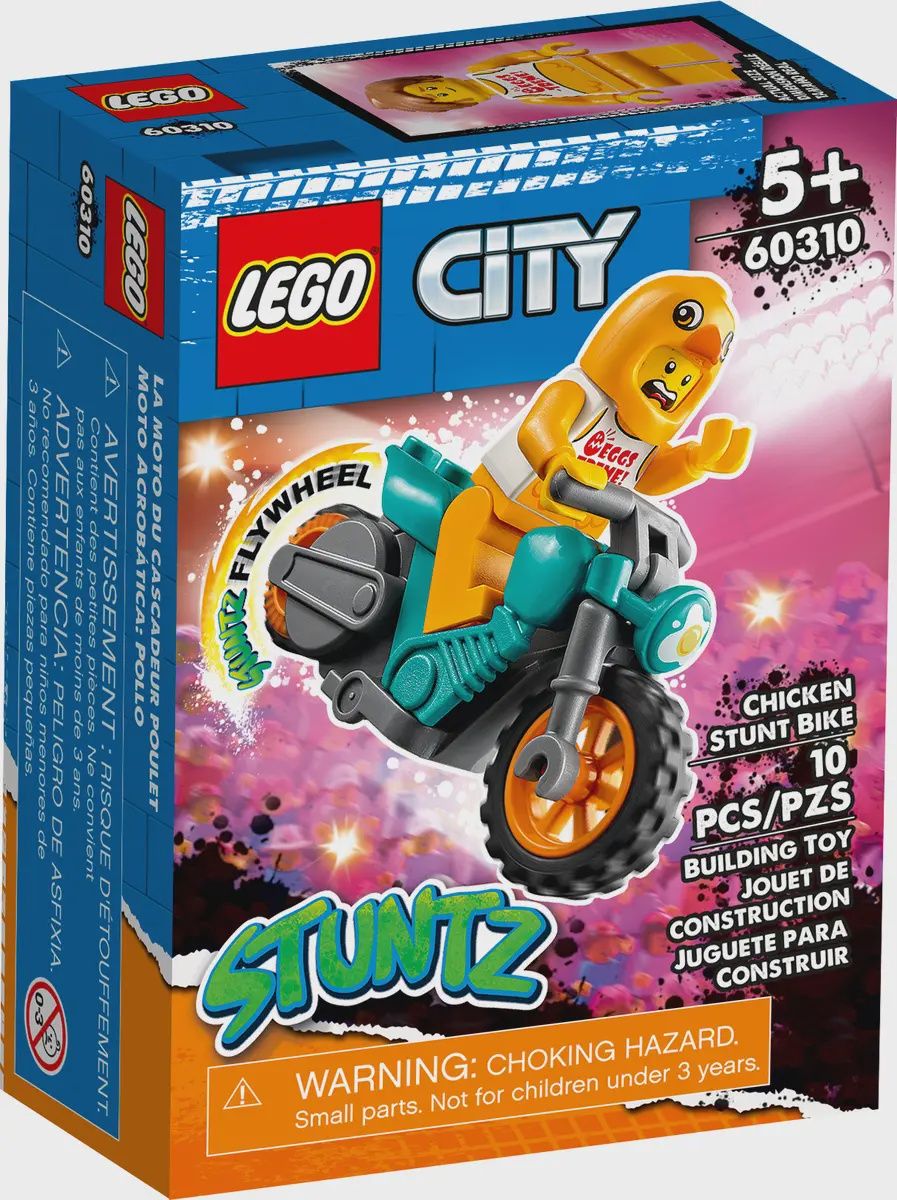 LEGO City Kip stuntmotor 60310