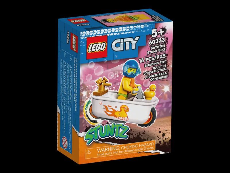 LEGO City Badkuip stuntmotor 60333