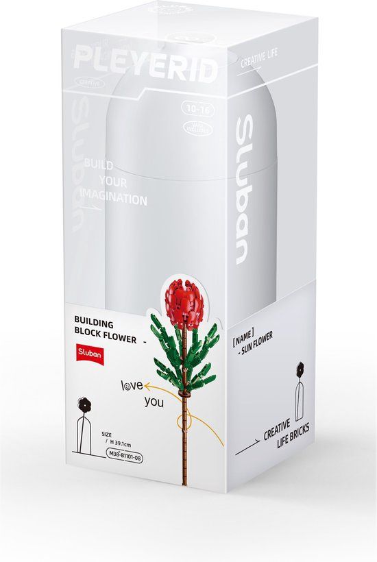 Sluban Pleyerid Spinnenbloem M38-B1101-08