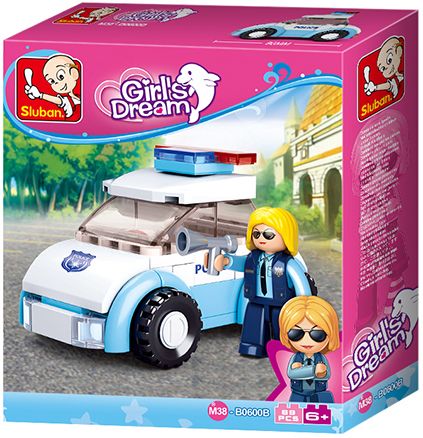 Sluban Girls Dream Politie Agente met Patrouillewagen M38-B0600B