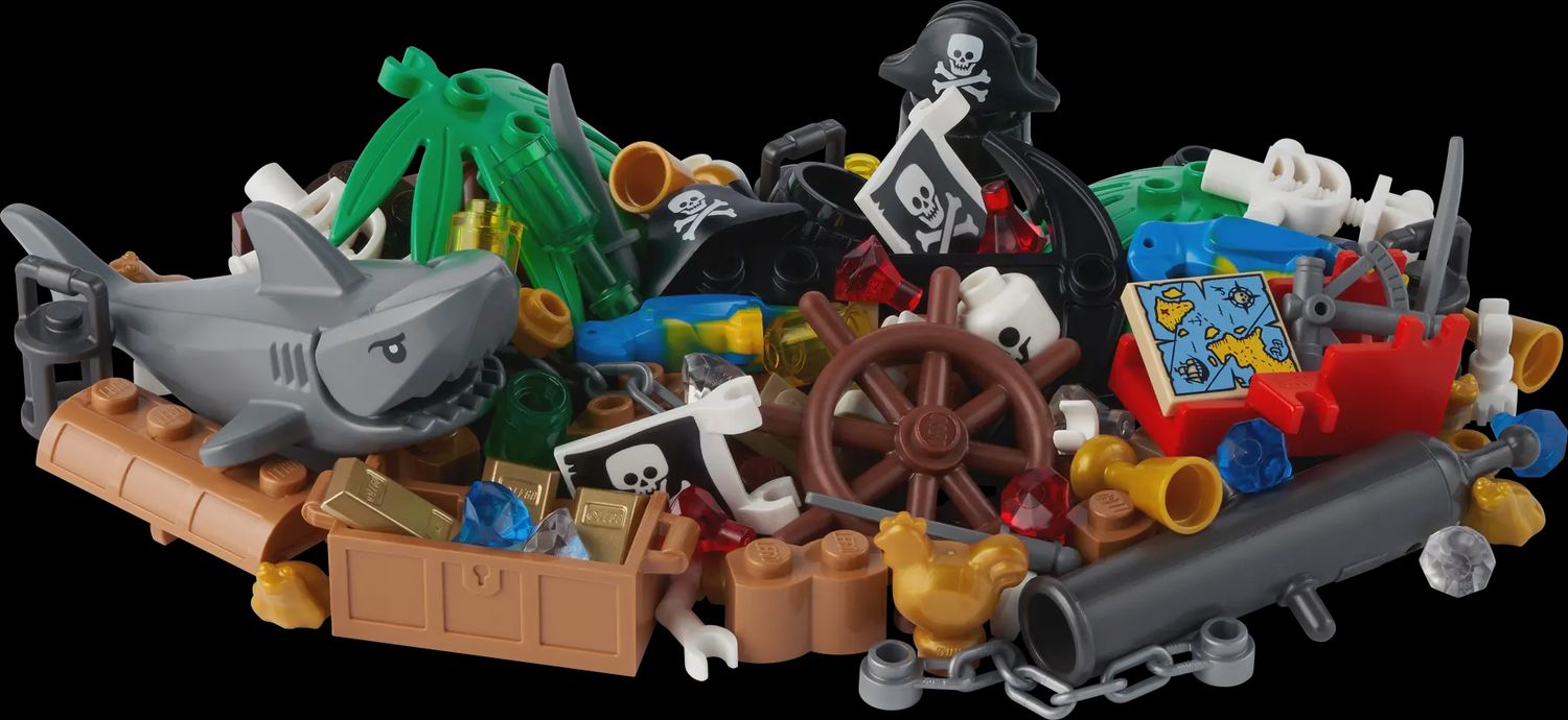 LEGO VIP Piraten en schatten VIP uitbreidingspakket (polybag) 40515