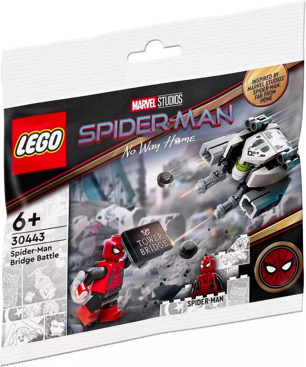 LEGO Super Heroes Marvel Spiderman Brug Gevecht (polybag) 30443
