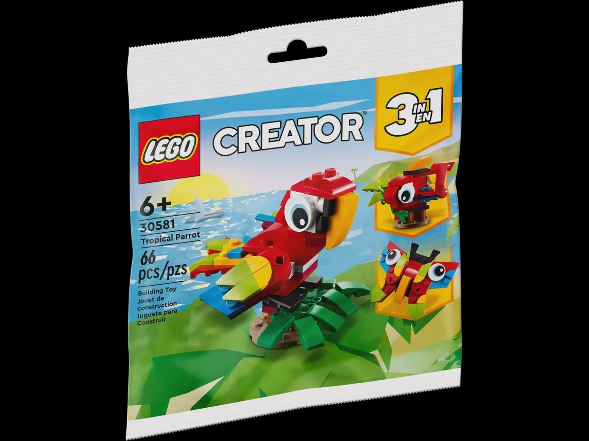LEGO Creator Tropische papegaai (Polybag) 30581